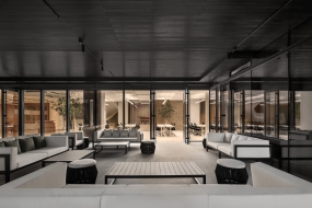 装修办公室工业风效果图片