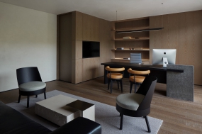 办公室工业灰装修风格图片