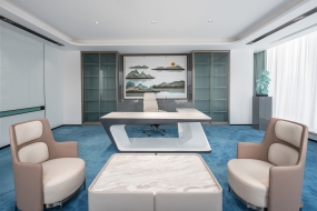 跃层办公装修设计图片