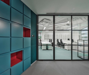 办公室磨砂效果设计图片