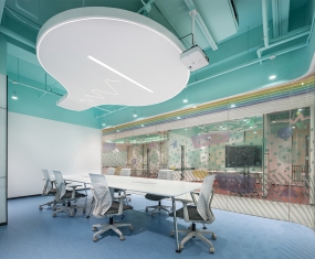 清新风格办公室设计图片