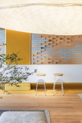 扇形办公室设计效果图