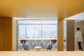 个性办公前台设计效果图