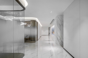 开敞式式办公空间设计方案图片