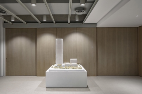 600平长方形办公室设计图