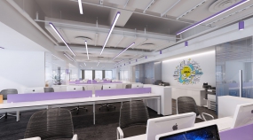 游戏公司办公室设计方案图