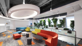 600平创意办公空间设计图