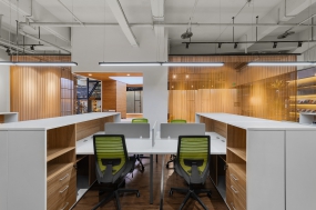 简约中式办公室走廊装修效果图大全