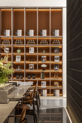 后现代复古风格办公室室装修图片