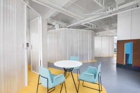 金融现代风格办公室装修图