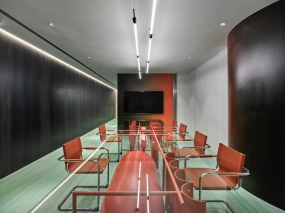 互联网公司办公室装修风格图