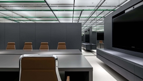 外贸公司经理办公室装修图