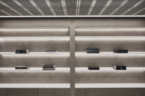 现代中式装修办公室图片