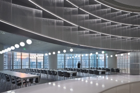 办公室装修现代简约商务风格图片