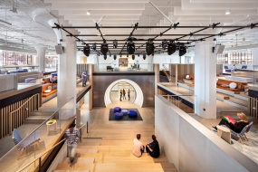 现代董事长办公室装修实景图