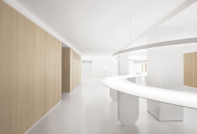 文化传媒公司办公室装修图