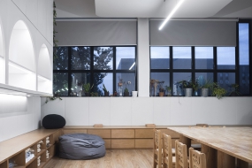 文化公司办公室装修图片