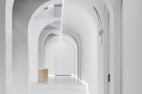 小型办公室装修效果图500平