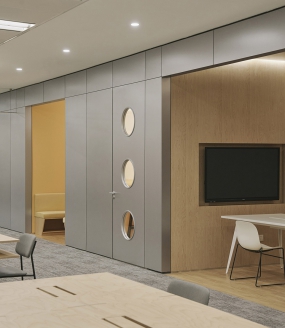 复式楼办公室装修风格图