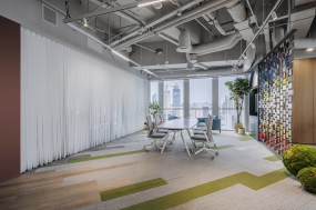 国企办公楼大厅装修效果图