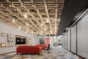 木质风格办公室装修案例