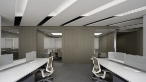 办公装修700平方图