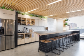 1000平米小型办公室装修简约风图