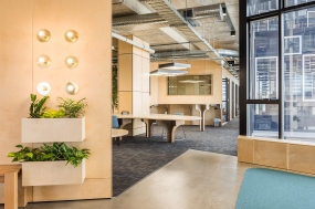 600平复式办公装修图片