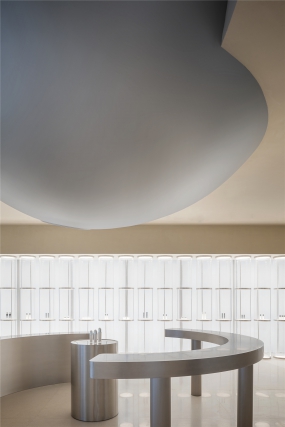 办公室现代极简风装修效果图