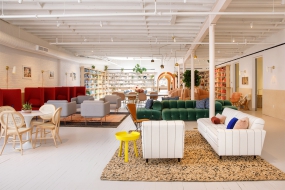 白色总裁办公室装修效果图