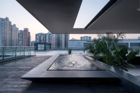 灰调办公室装修效果图