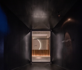 圆形办公室吊顶装修效果图