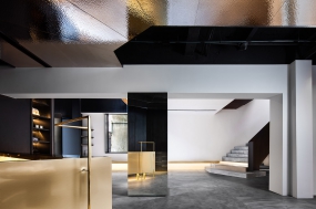 办公未来科技感装修风格图