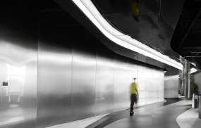 现代敞开式风办公装修图