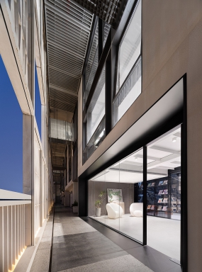 开放办公区装修效果图