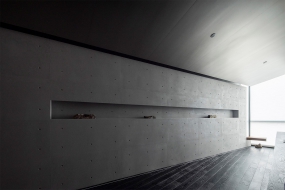 极简中式办公室装修效果图