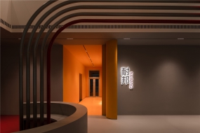 办公室梁吊顶装修效果图