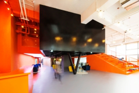 古典办公室小面积装修图