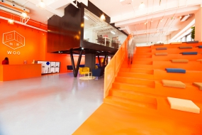 小型办公室豪华装修实景