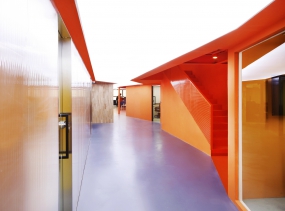 欧式办公室装修效果图现代简约风