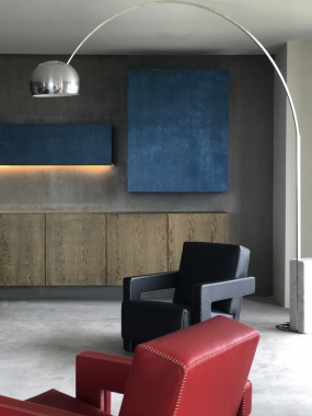 原木办公室装修风格图