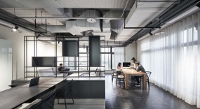 文艺风的办公室装修风格