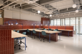 办公室装修水泥风格效果