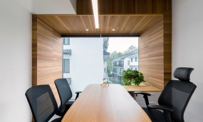 企业办公总部装修图片