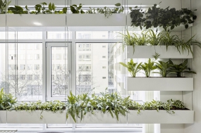 现代简约风格装修小办公室图片