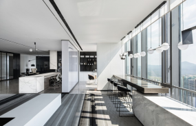 小企业办公室装修效果图