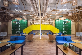 混搭风格办公室装修效果图