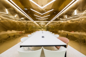 创意绿色办公室装修实景