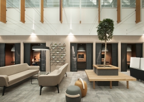 200平方米正方形办公室装修图片大全