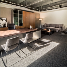 双人小办公室装修图片